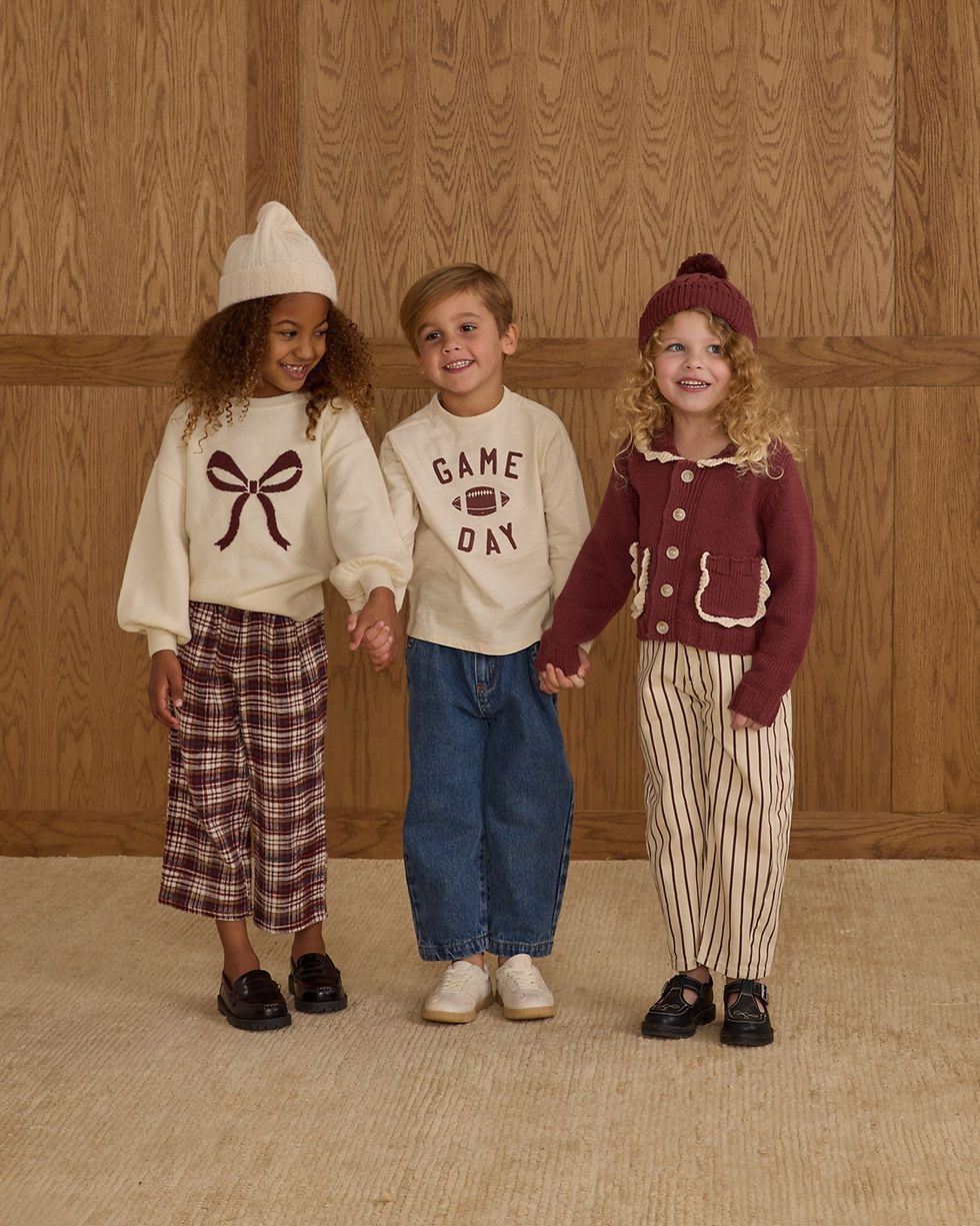 Thumbnail: Rylee + Cru Oversized Sweatshirt (Natural)