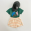 섬네일: The Animals Observatory Clam Kids Pants (White Squares)