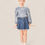 Thumbnail: Mipounet Lola Mini Skirt (Blue Denim)