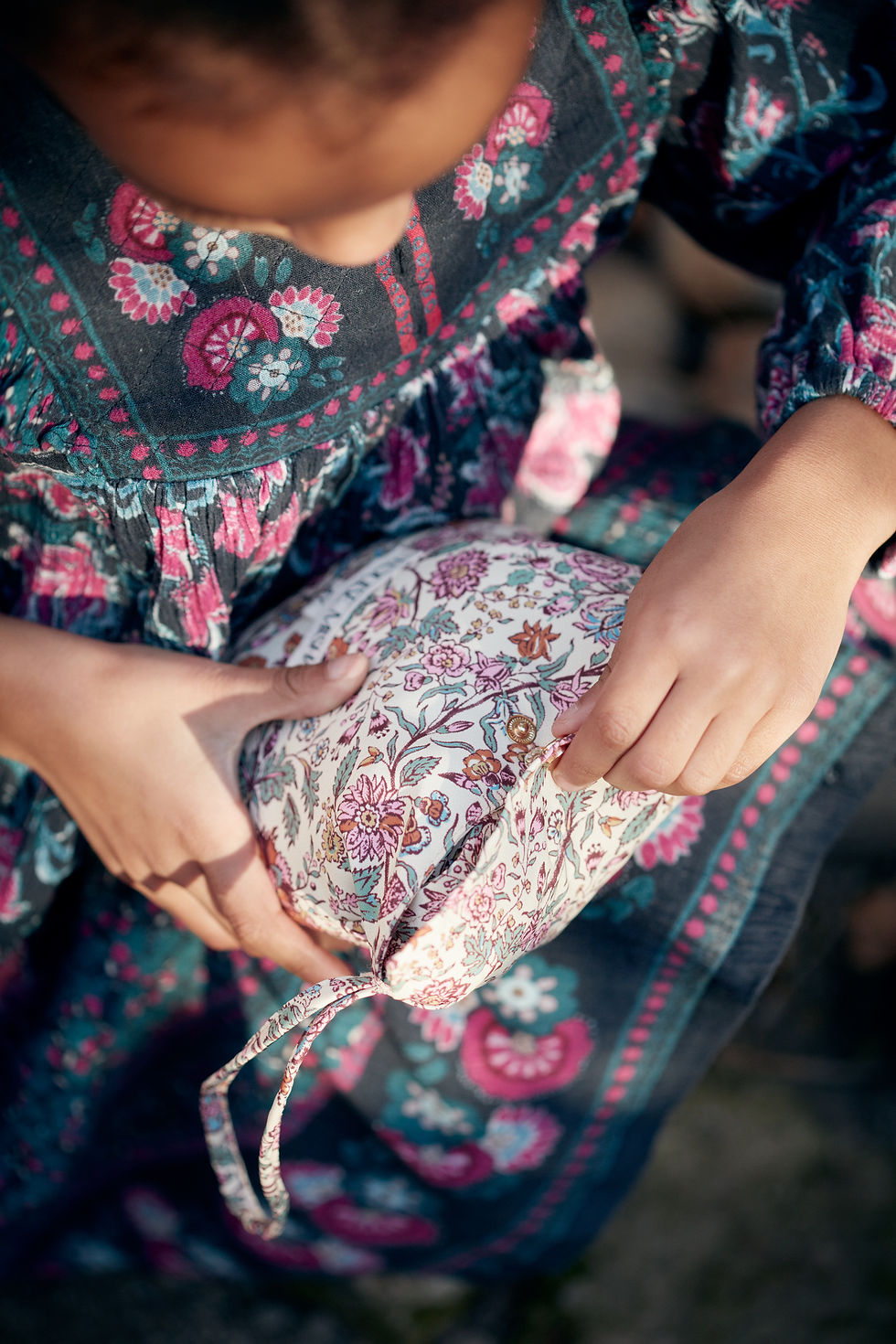 Thumbnail: Louise Misha Zira Dress  (Charcoal While Flowers)