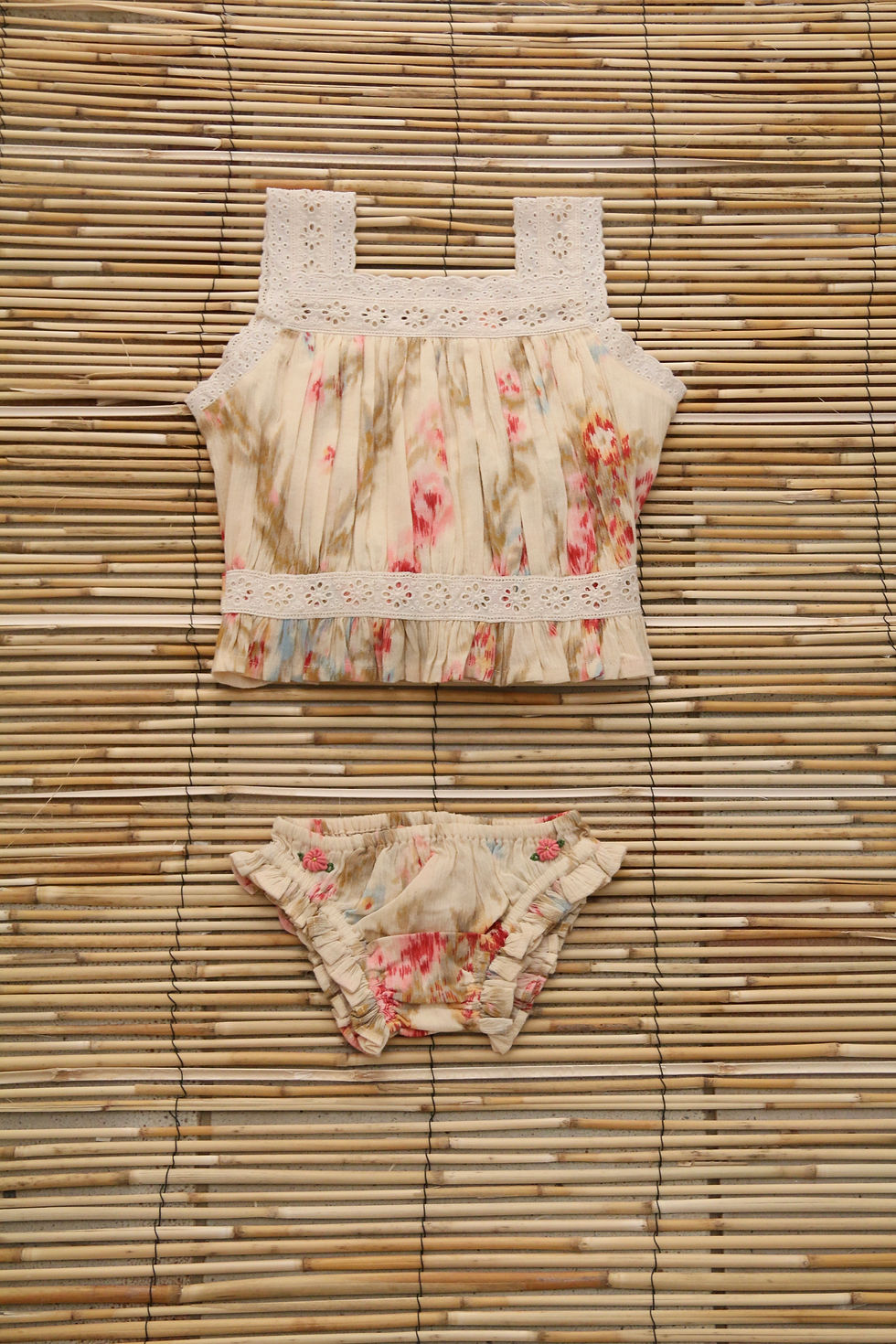 Thumbnail: Bonjour Diary Set - Top & Panty (Antoinette Print Crepe)