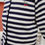 Thumbnail: Konges Sloejd Venton Knit Cardigan (Navy Stripe)
