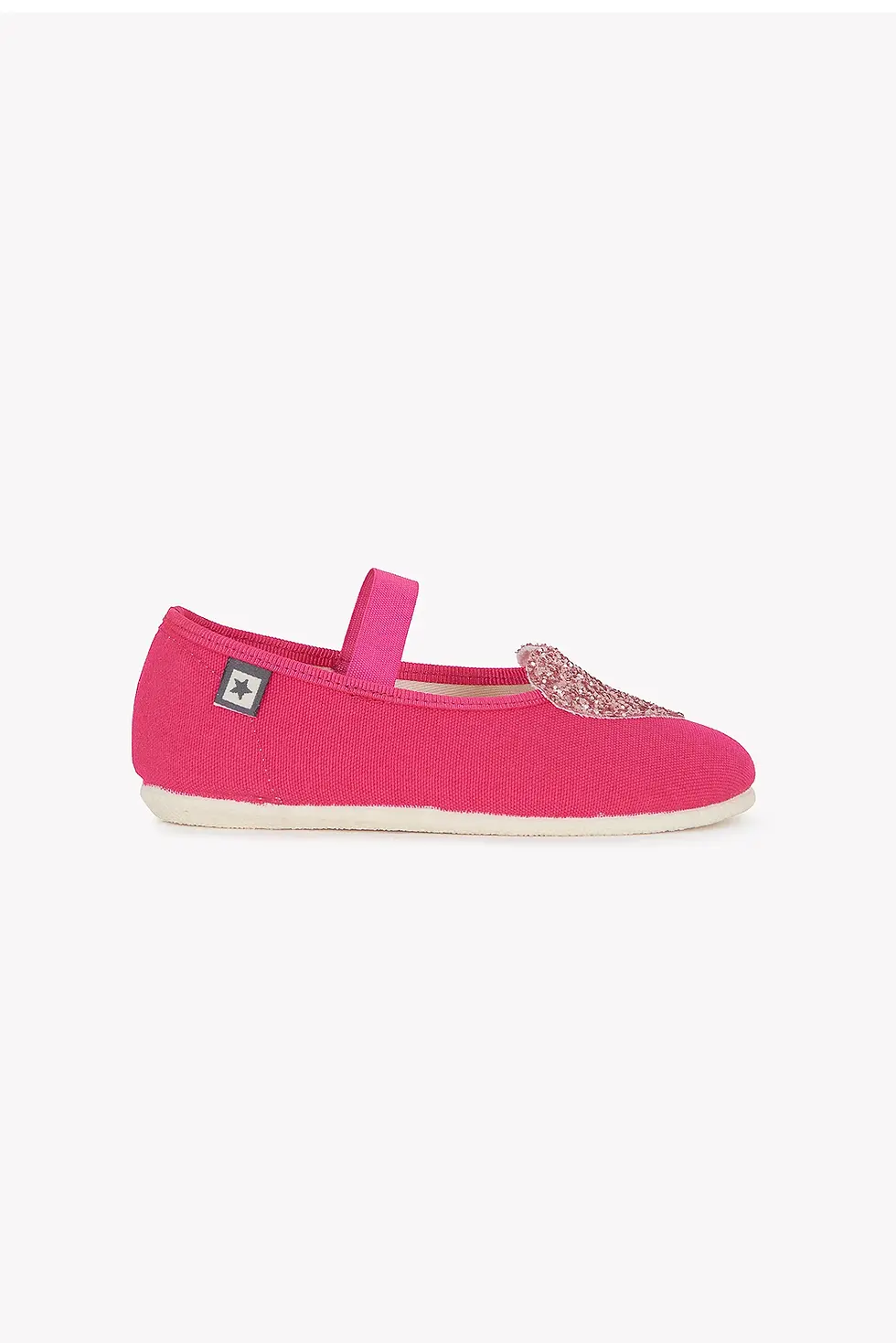 Thumbnail: Bonton/Bonbon Heart Slippers (Rose Vespa)