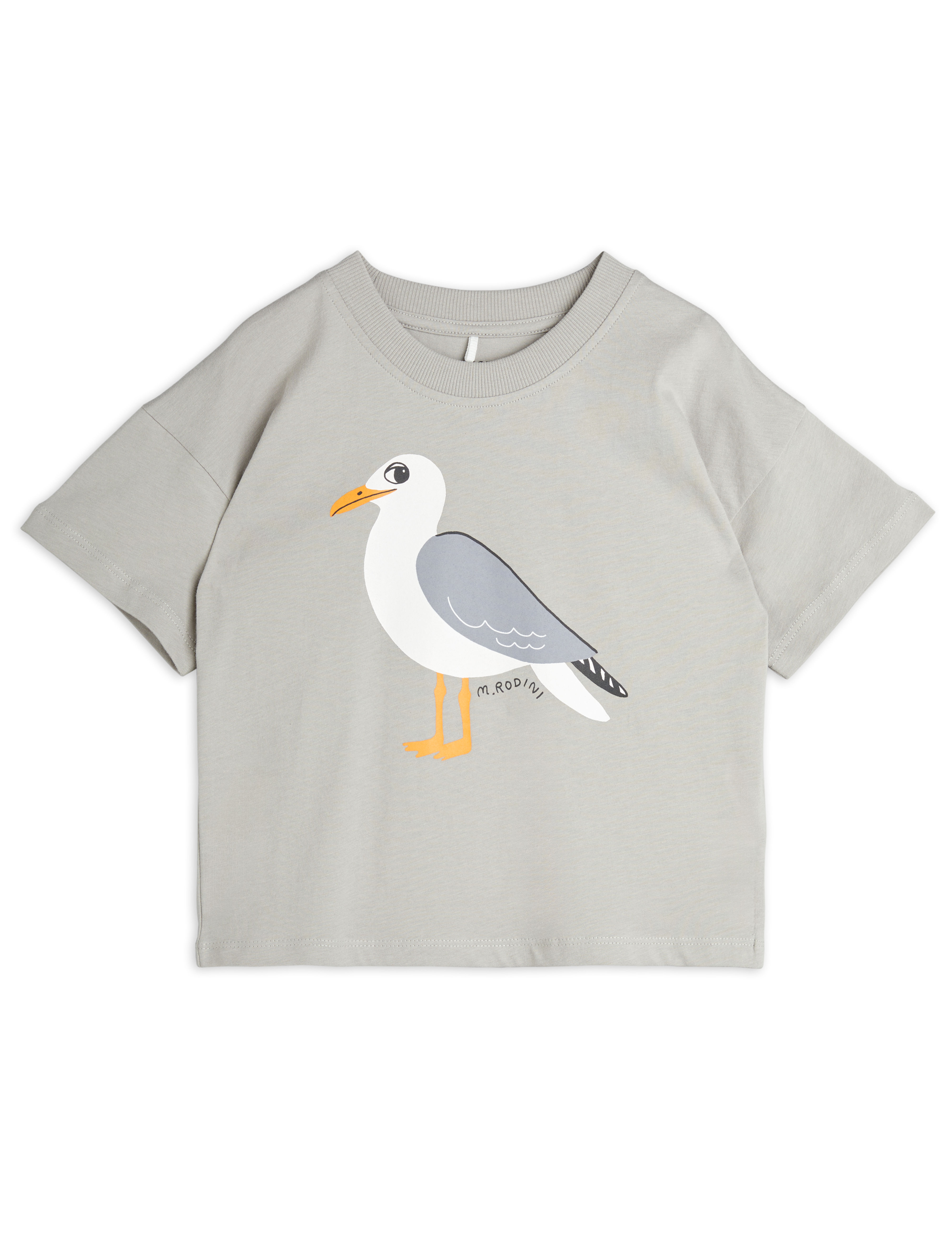 Mini Rodini Seagull Tee (Grey)