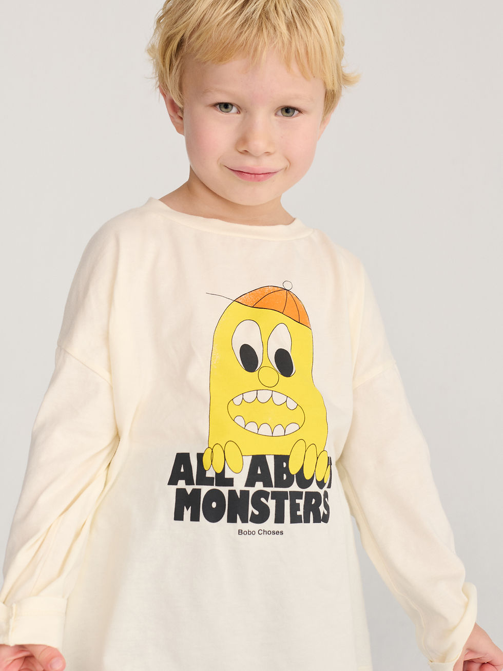 섬네일: Bobo Choses Bigtooth Lemon T-shirt (Offwhite)