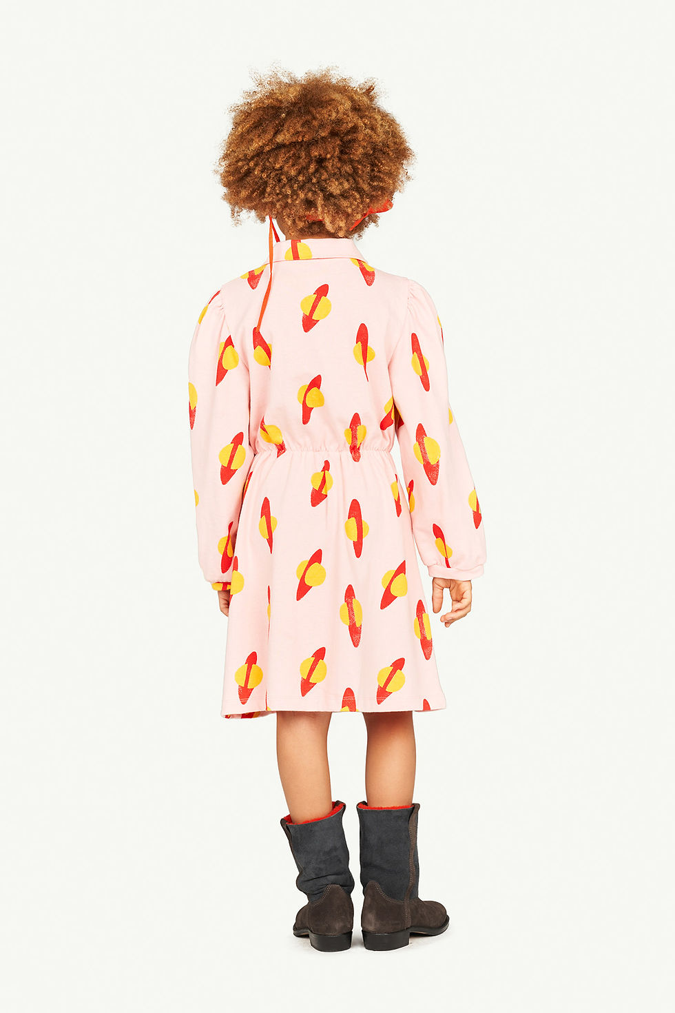 섬네일: The Animals Observatory Dolphin Kids Dress (Pink Planet)