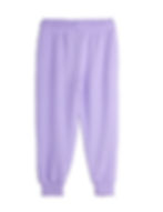 Thumbnail: Mini Rodini Cat With Bowtie Chenille Sweatpants (Purple)