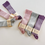 Thumbnail: Collégien Claude Gingham Knee-High Socks (No.406 Glycine Du Japon)