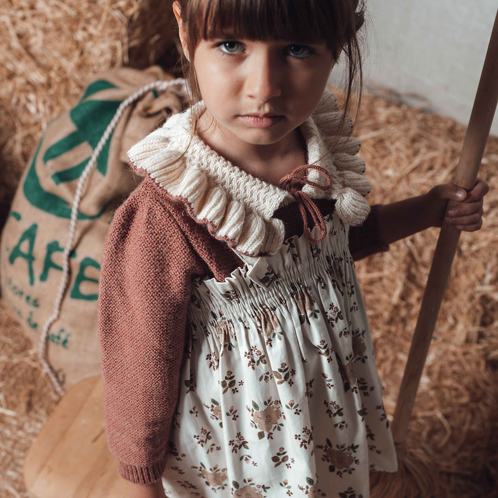 섬네일: Birinit Petit Dalias Overall Dress