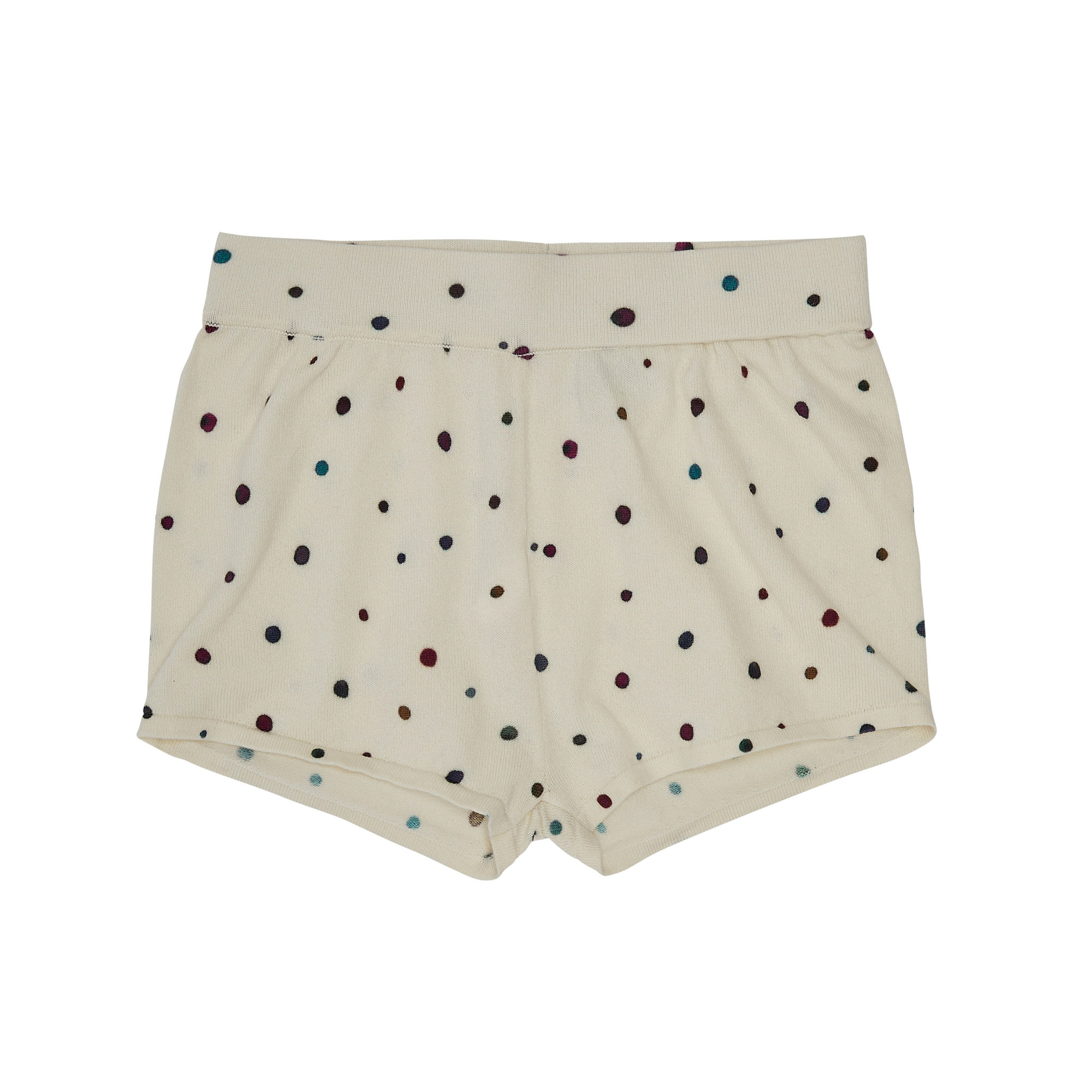 FUB Printed Beach Shorts (Ecru/Dot)