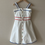 섬네일: Mes Kids Des Fleurs Striped Dress (White)