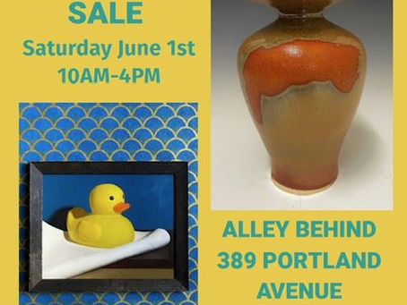 Pottery + Art Sale