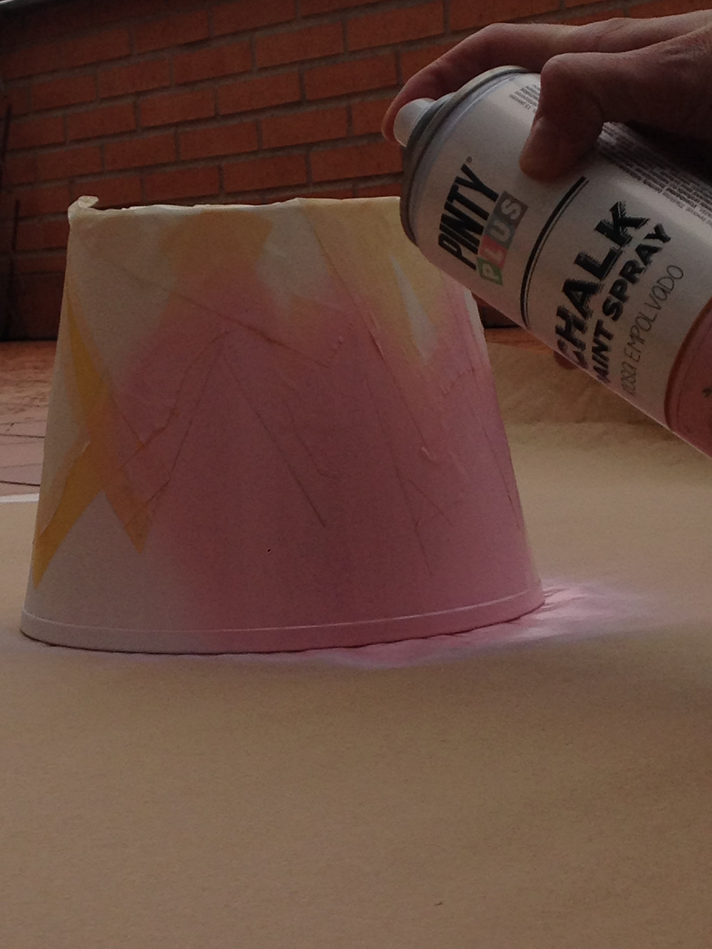 Aplicación de pintura en Spray