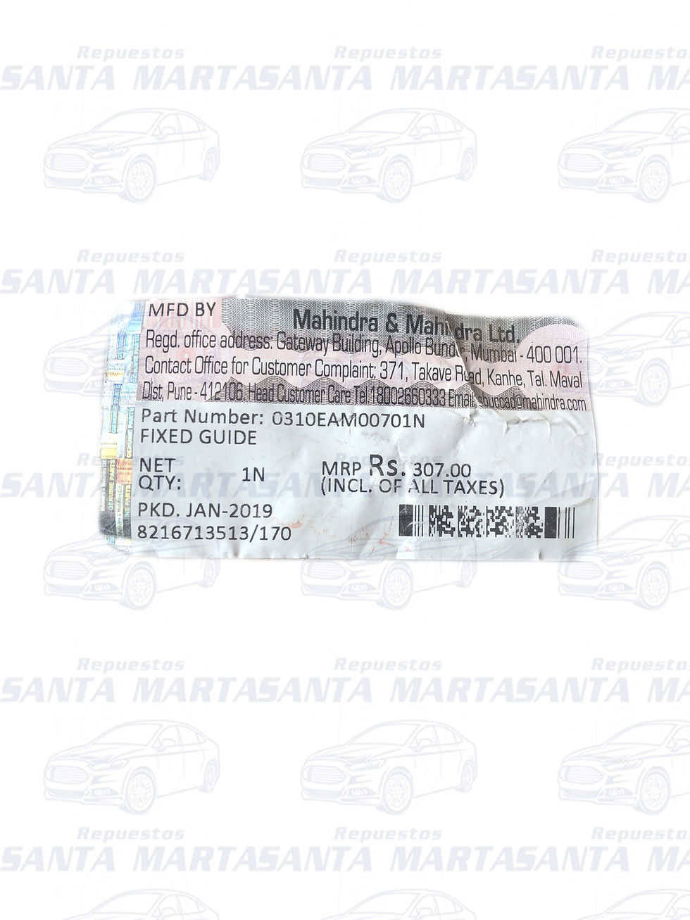 Miniatura: GUÍA CADENA DE DISTRIBUCION XUV 500 2.2