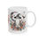 Thumbnail: Boho Hippie Girlie Ghost Ceramic Mug