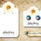Thumbnail: 60 SUNSHINE PETALS • Earring Cards •Jewelry Cards