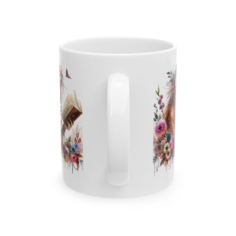 Thumbnail: Mug - Book Club Girlie Book Merch Ceramic Mug (11oz, 15oz)