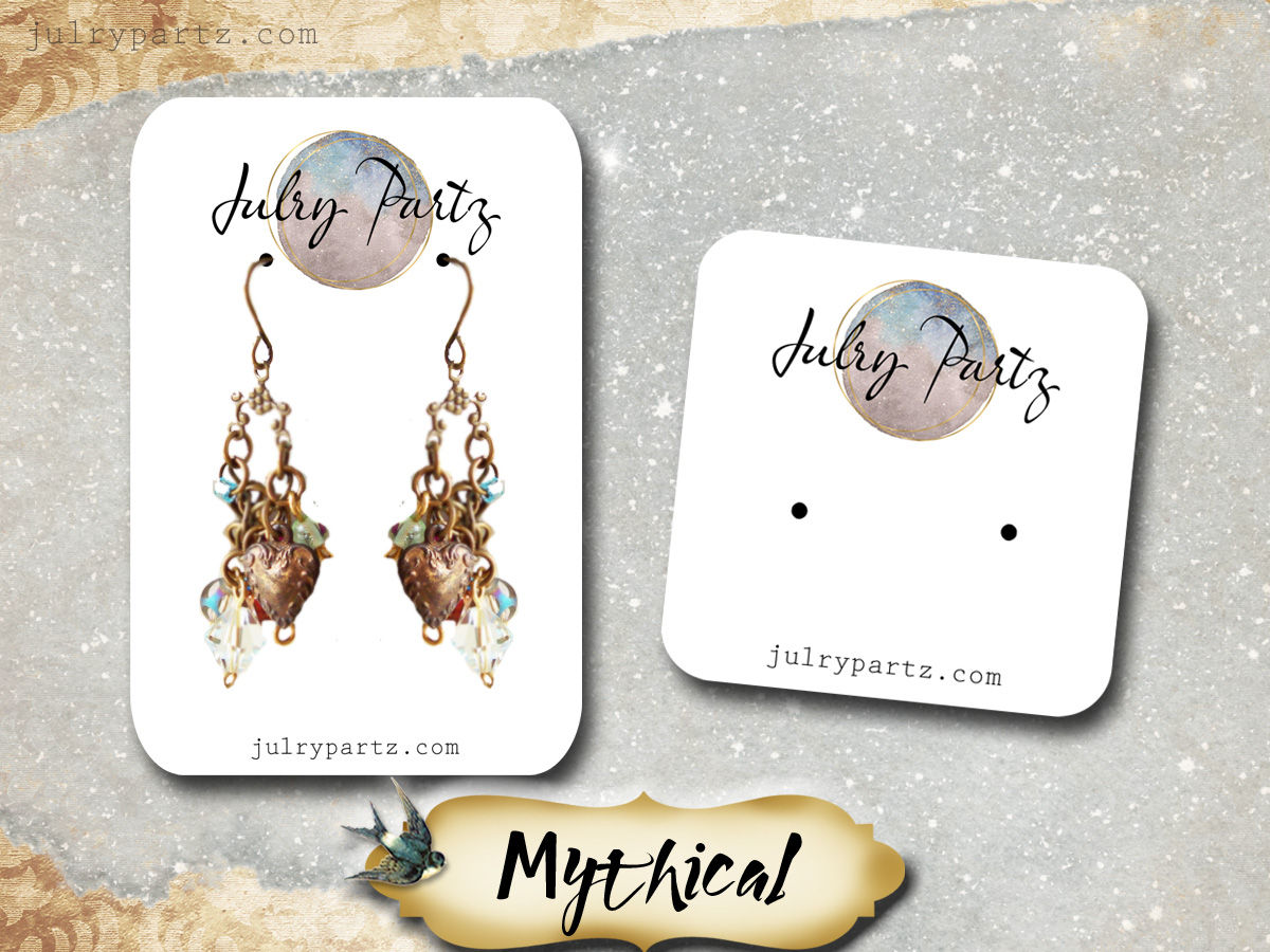 MYTHICAL • Necklace Card• Earring Cards •Jewelry Cards