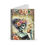 Thumbnail: Zombie Girlie #2 Floral Spiral Notebook- Ruled Lines, Journal for Creative Souls