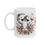 Thumbnail: Boho Hippie Girlie Ghost Ceramic Mug