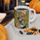 Thumbnail: Zombie Girlie #2 Floral Ceramic Mug - Ideal for Coffee Lovers, Unique Gifts