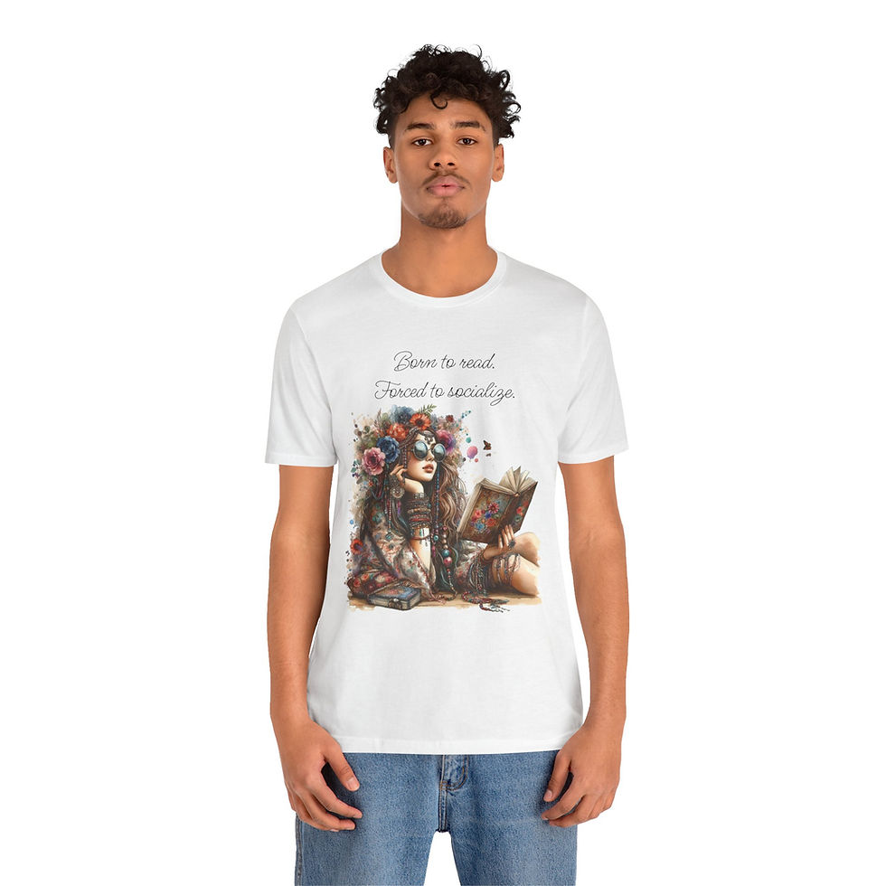 Thumbnail: Book Girlie Tee - Book Club Shirt Merch