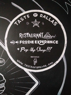 Taste Of Dallas Event Bubble