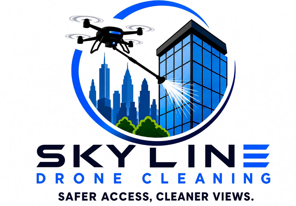 SkyLine Drone Cleaning Logo