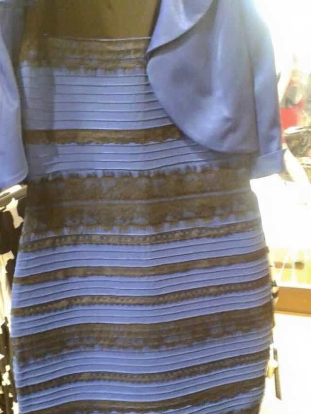 Blue/White Dress Challenge - 2015