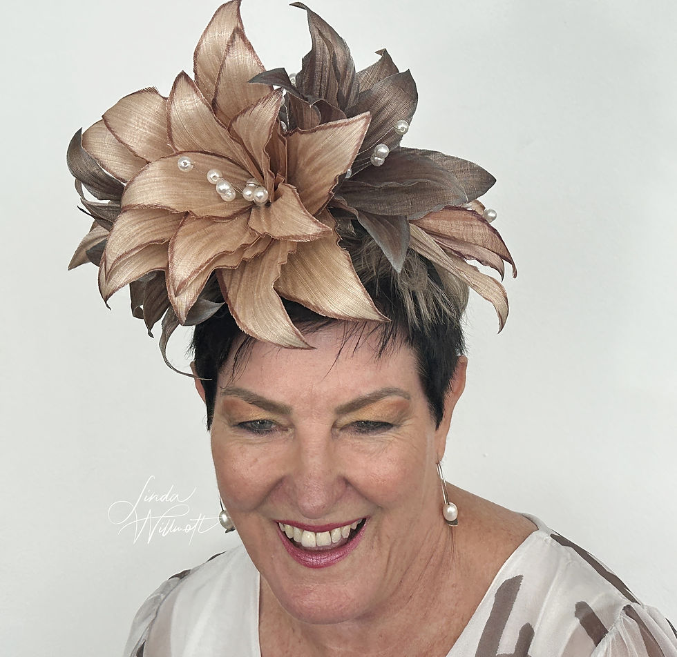 Moments like these I pinch myself and say really !! I have done it again for Queensland Milliners.
