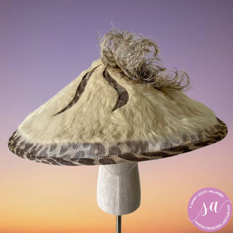 Sahara Veil - Coolie wide brimmed hat