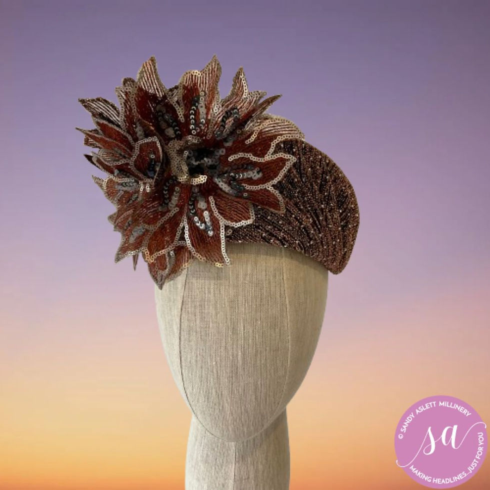 Cocoa Ember- Crown with flowers