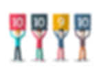 review rating vector