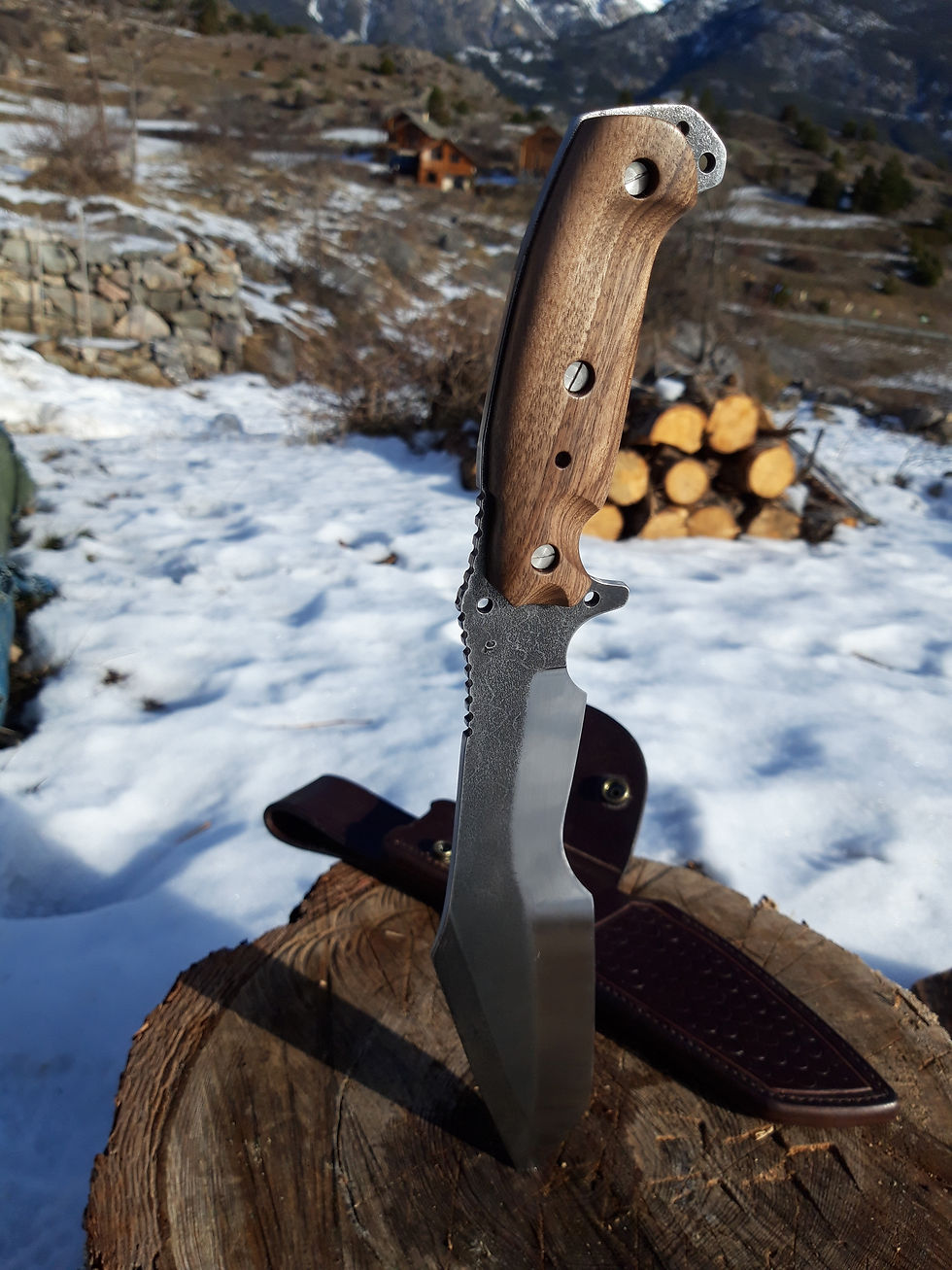 Miniature : Couteau de bushcraft