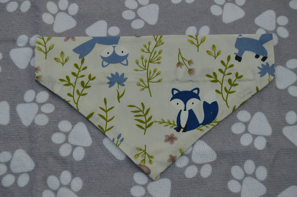 Thumbnail: Foxes Pet Bandana (Small)
