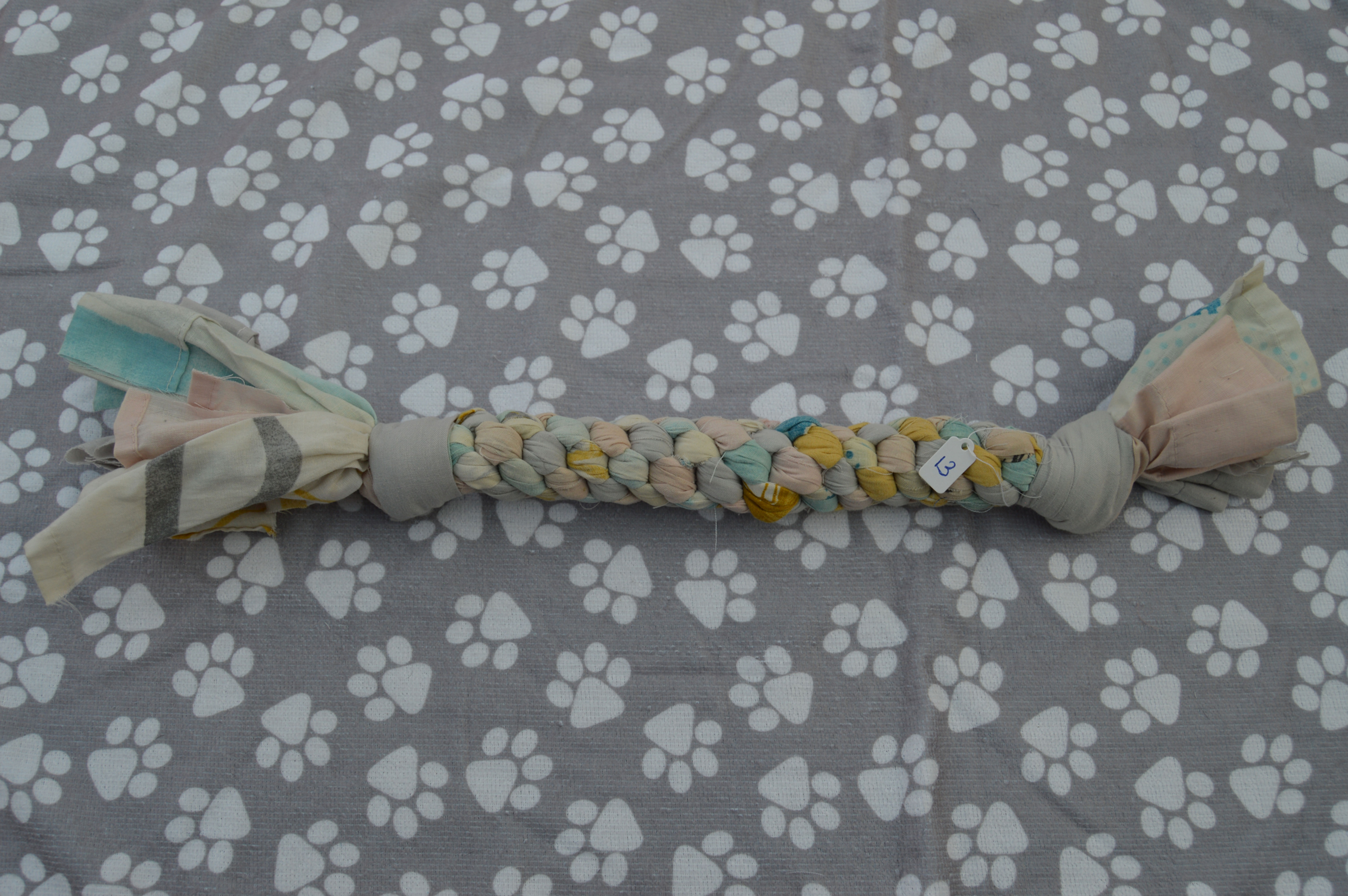 Pastel Colours Medium Tug Toy