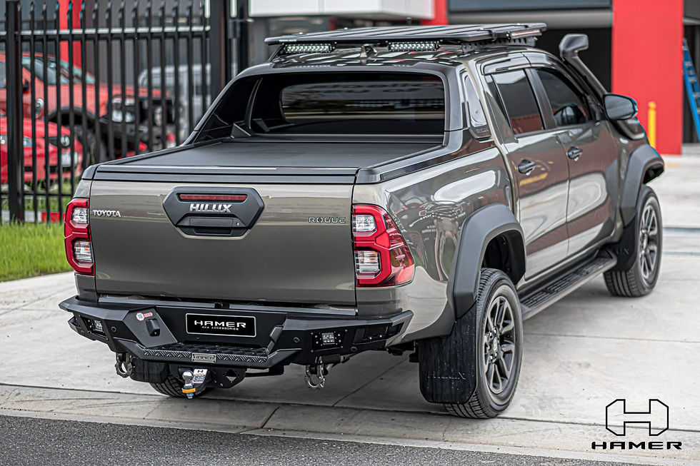 Thumbnail: Hamer Nova rear bar for Toyota Hilux Rogue (2022 – Present)