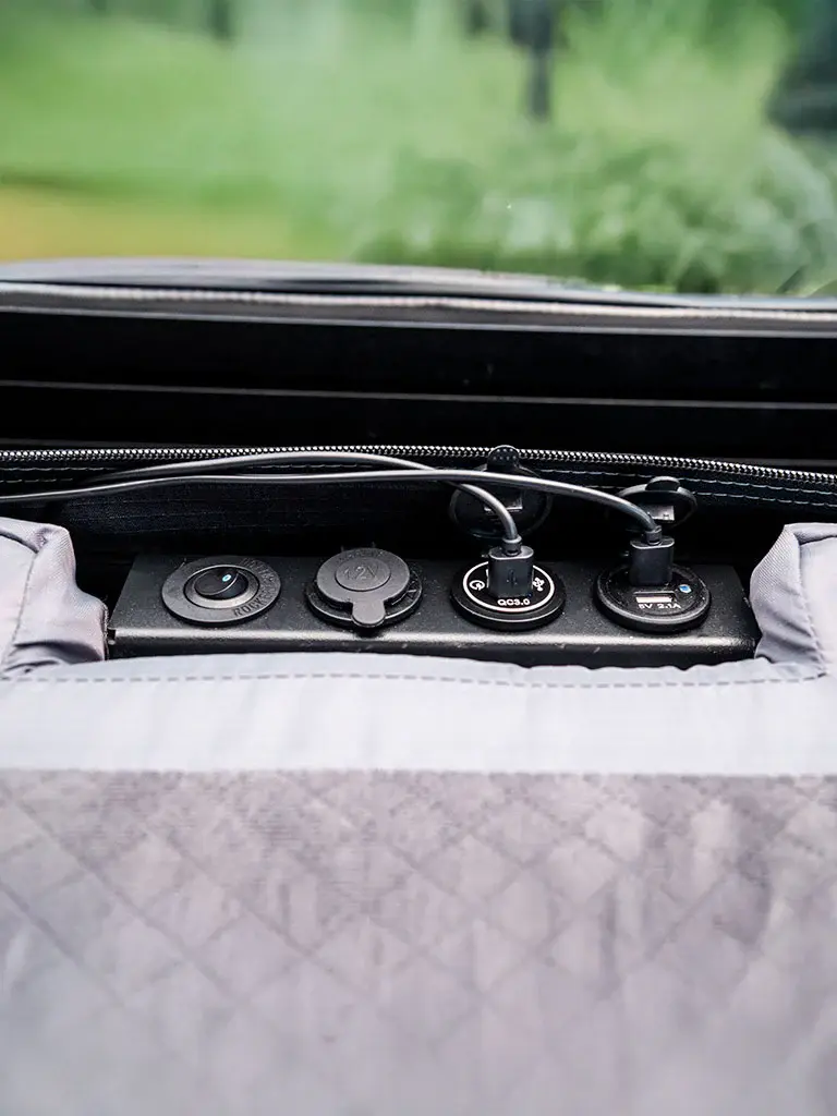 Thumbnail: Lucas Creek Gen 4 Soft Shell Rooftop Tent - Gunmetal Grey