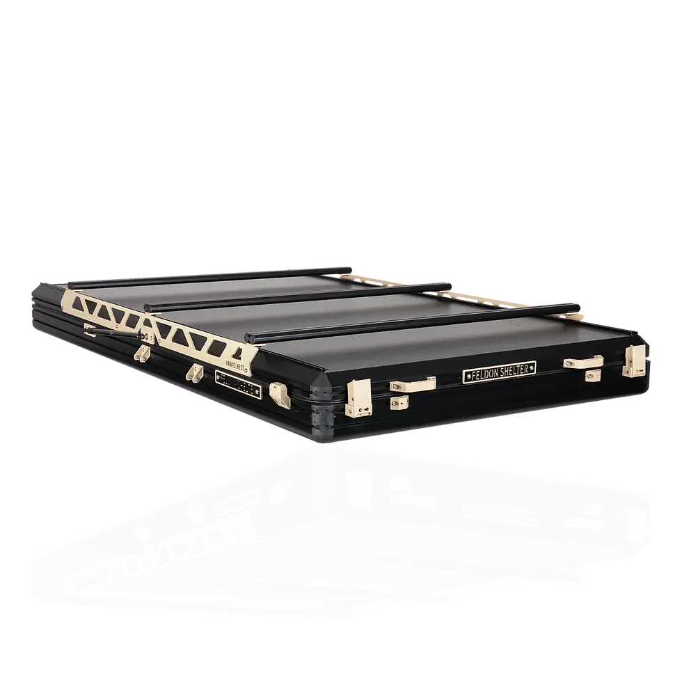 Thumbnail: Feldon Hawk's Nest V2 Rooftop Tent - Low-Pro - Grey