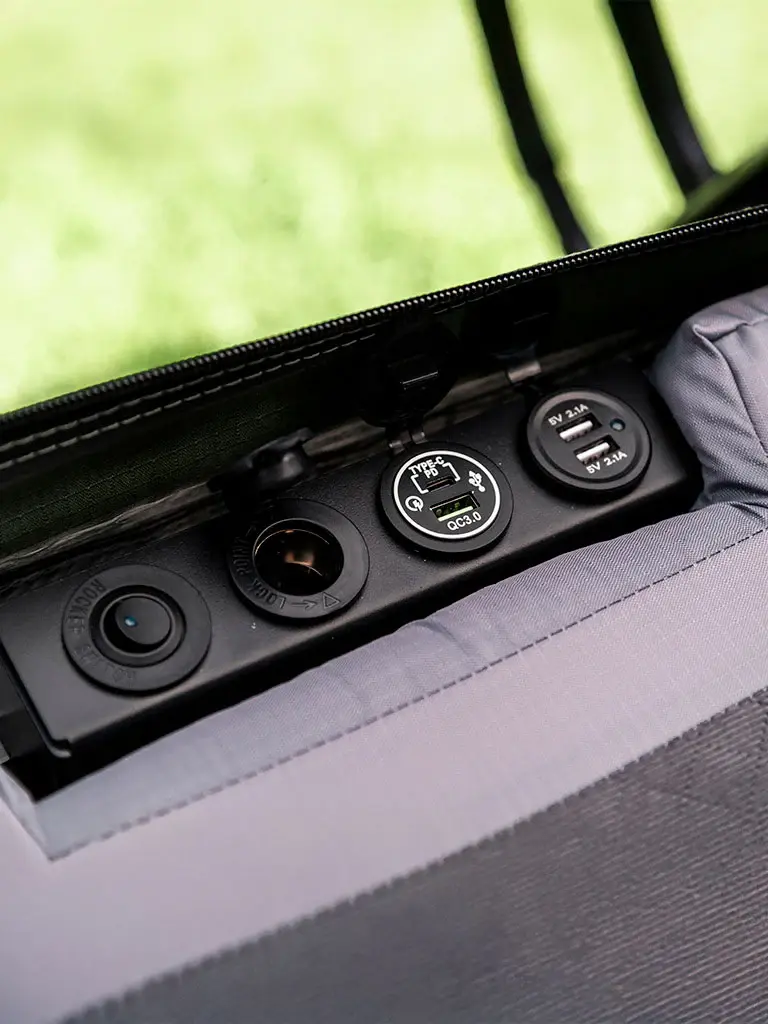 Thumbnail: Lucas Creek Gen 4 Soft Shell Rooftop Tent - Natural Green