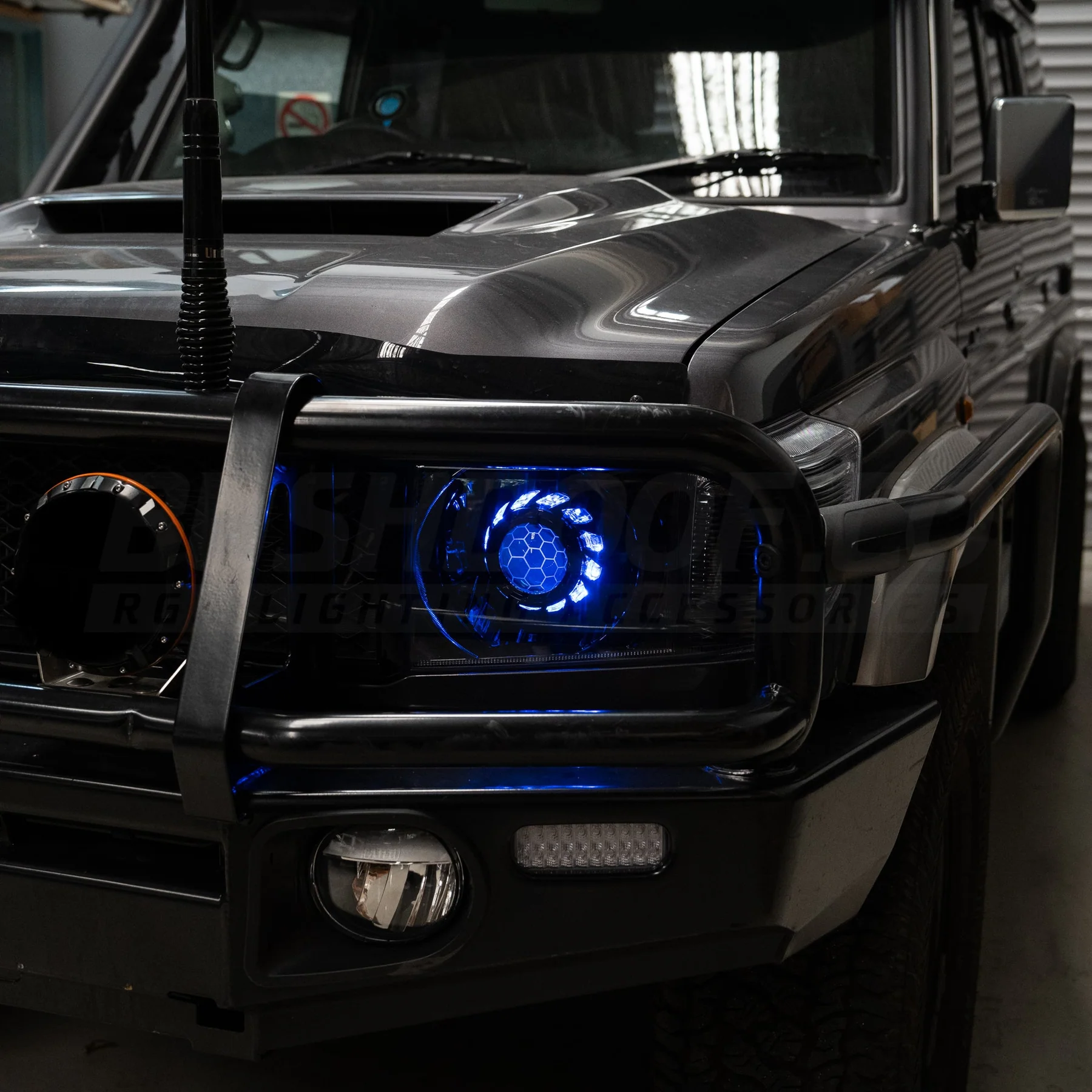 BushDoof Toyota 70 Series Bi-LED Projector Headlights | Altitude Off Road