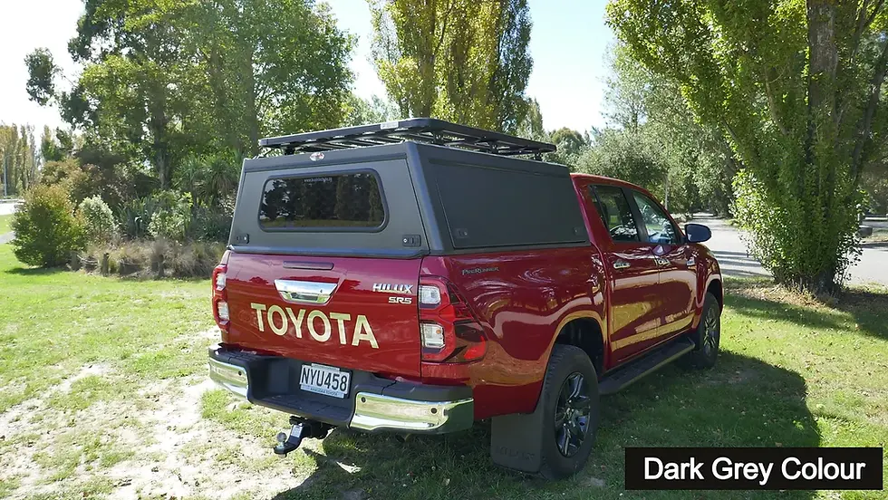 Thumbnail: Bushtech Aluminium Canopy for Toyota Hilux 2016 to 2024 (SR5 & SR Options)