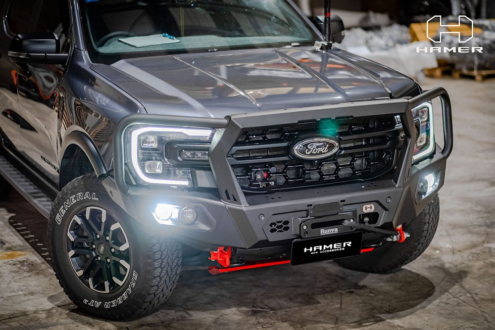 Thumbnail: Hamer King series Plus bull bar for Ford Ranger (2022 – Present)