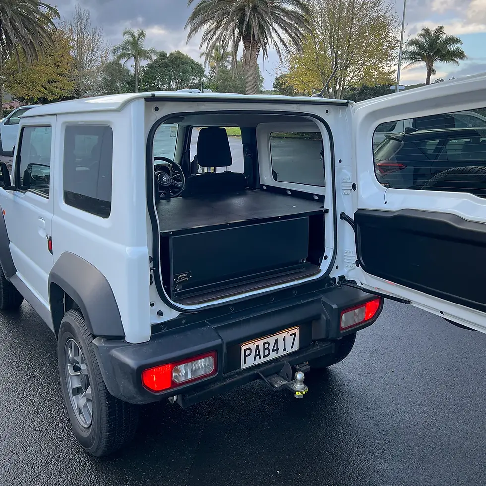 Thumbnail: JIMNY DRAWER - Suzuki Jimny, drawer system and Flat Floor