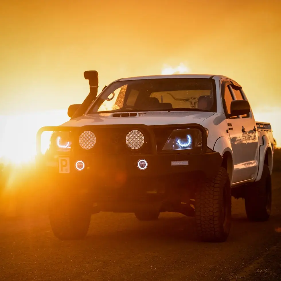 Thumbnail: BushDoof  Toyota Hilux N70 Bi-LED Projector Headlights