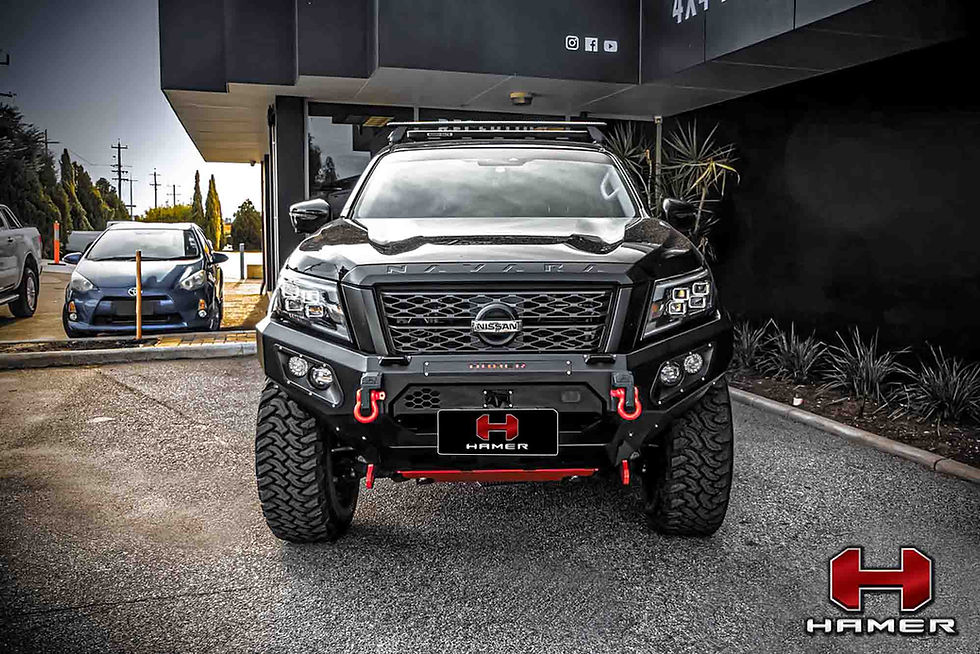 Thumbnail: Hamer King series bull bar for Nissan Navara (2021 – Present)