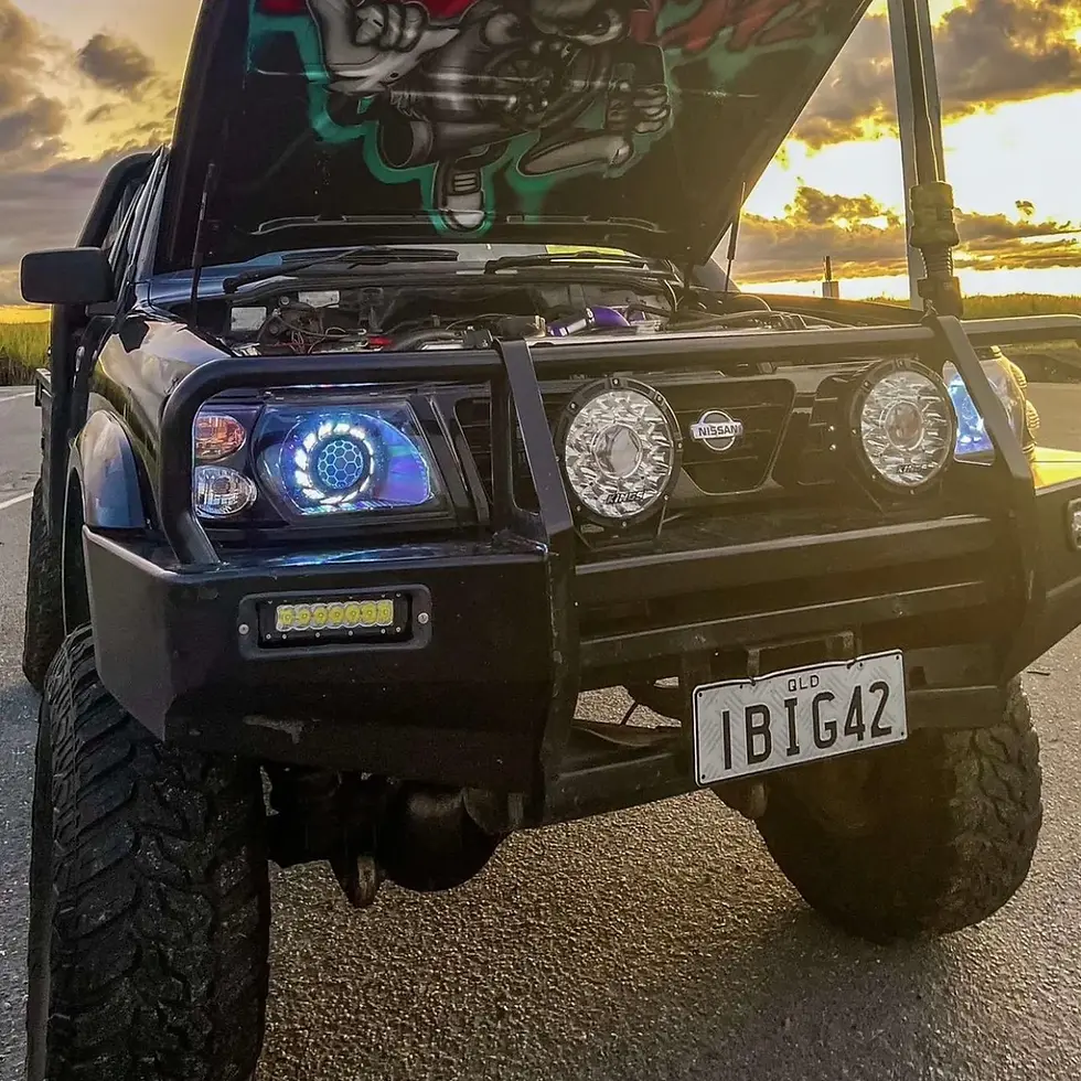 Thumbnail: BushDoof Nissan Patrol S1-3 Bi-LED Projector Headlights