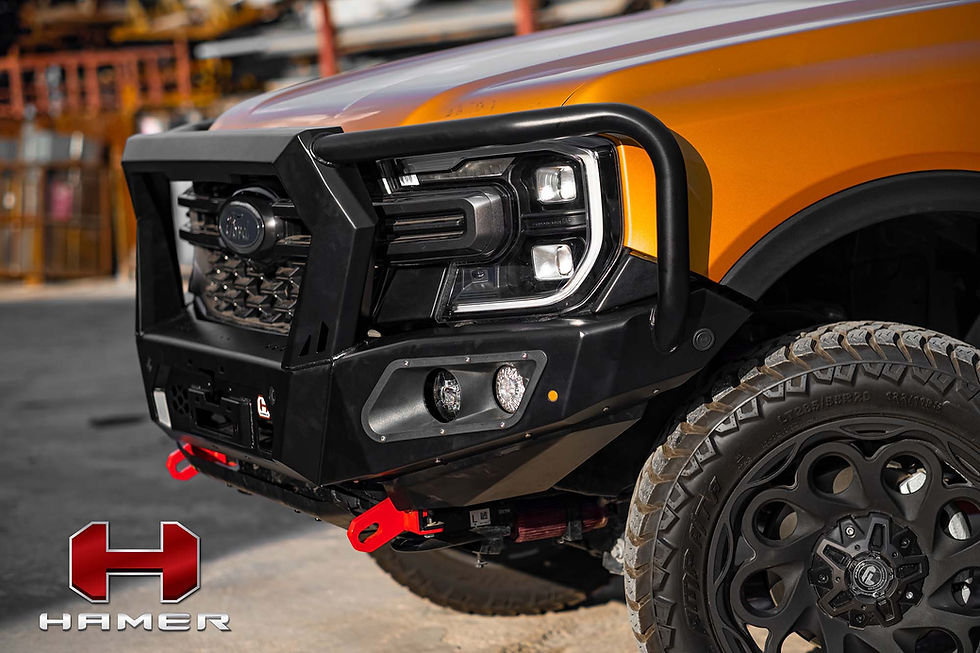 Thumbnail: Hamer King series Plus bull bar for Ford Ranger (2022 – Present)