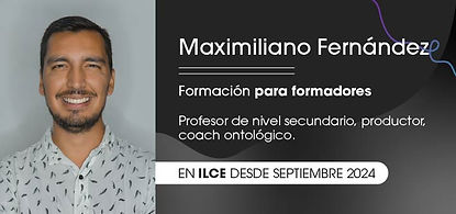 Maximiliano Fernández, docente de ILCE