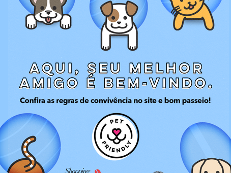 Catuaí Palladium Shopping Center se torna oficialmente pet friendly nesta sexta-feira, dia 08